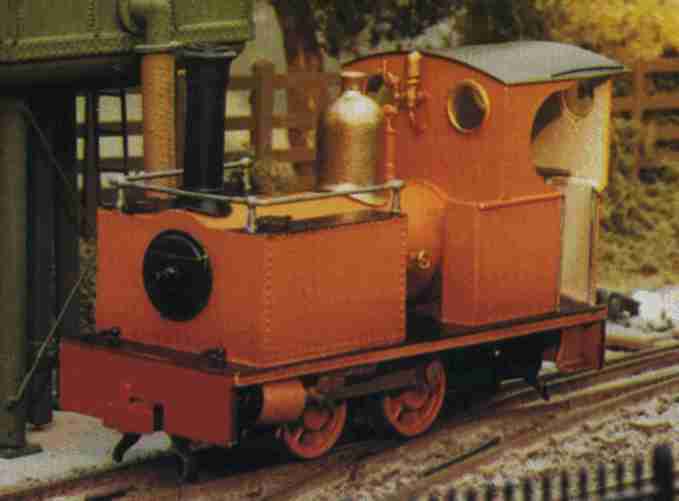 Bagnall 0-4-0IST. Photo courtesy of 009 News.