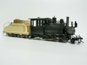RTR 2-6-0ST with woodburning stack and Backwoods tender (not included)